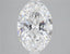 2.54ct Oval Lab Grown Diamond (Colour E, Clarity VVS2, IGI Certified)