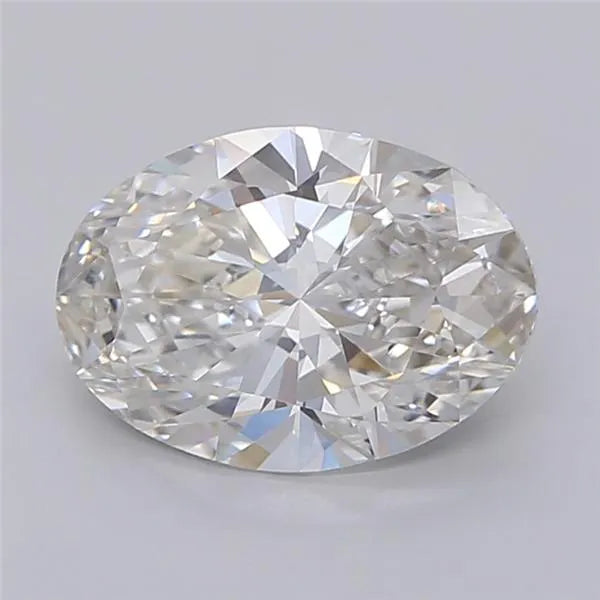2.54ct Oval Lab Grown Diamond (Colour G, Clarity VVS2, IGI Certified)
