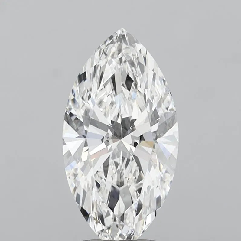 2.56ct Marquise Lab Grown Diamond (Colour F, Clarity VVS2, IGI Certified)