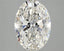 2.56ct Oval Lab Grown Diamond (Colour G, Clarity VVS2, IGI Certified)