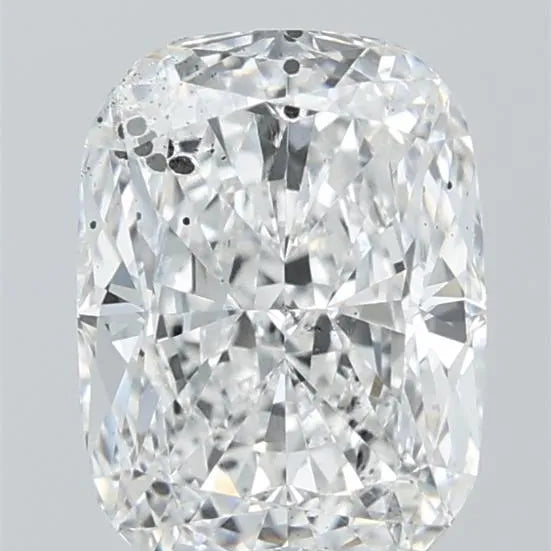 2.57ct Cushion brilliant Lab Grown Diamond (Colour E, Clarity SI2, IGI Certified)