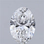 2.57ct Oval Lab Grown Diamond (Colour D, Clarity SI1, IGI Certified)