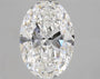 2.57ct Oval Lab Grown Diamond (Colour E, Clarity VVS2, IGI Certified)