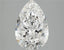2.58ct Pear Lab Grown Diamond (Colour D, Clarity VVS2, IGI Certified)
