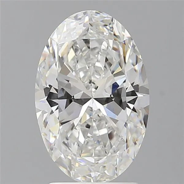 2.60ct Oval Lab Grown Diamond (Colour E, Clarity VVS2, IGI Certified)