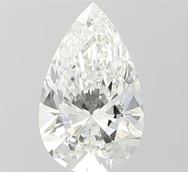 2.60ct Pear Lab Grown Diamond (Colour E, Clarity VVS2, IGI Certified)