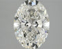 2.61ct Oval Lab Grown Diamond (Colour G, Clarity VVS2, IGI Certified)