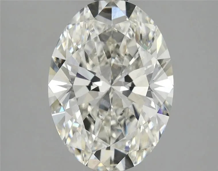 2.61ct Oval Lab Grown Diamond (Colour G, Clarity VVS2, IGI Certified)