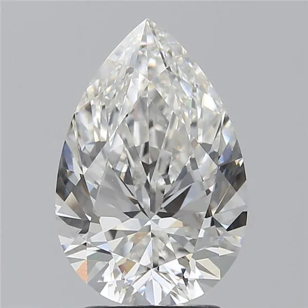 2.61ct Pear Lab Grown Diamond (Colour F, Clarity VVS2, IGI Certified)