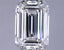 2.69ct Emerald Lab Grown Diamond (Colour G, Clarity VS1, IGI Certified)