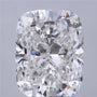 2.70ct Cushion modified Lab Grown Diamond (Colour D, Clarity VVS2, IGI Certified)