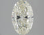 2.70ct Oval Natural Diamond (Colour K, Clarity SI1, GIA Certified)