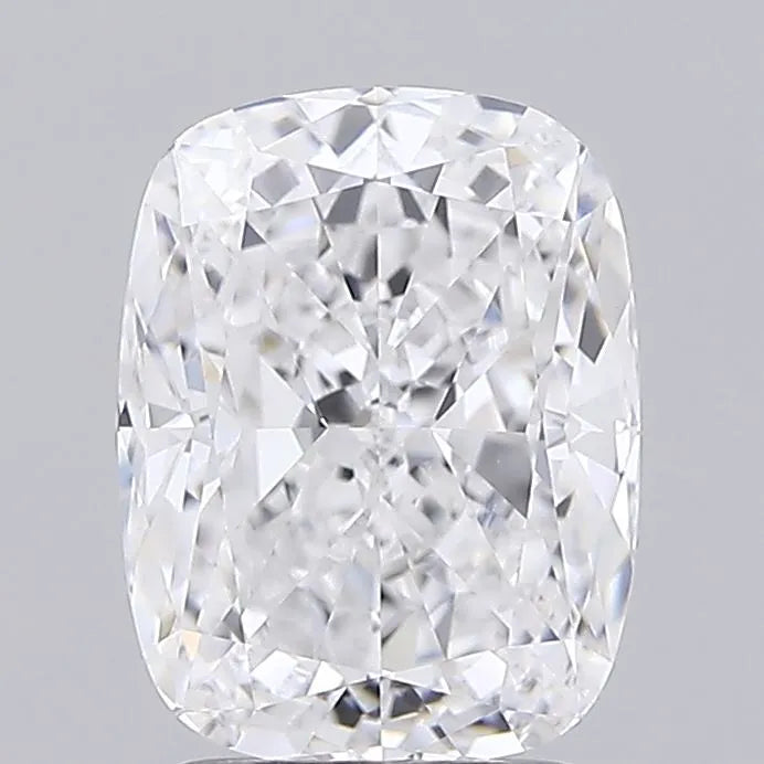 2.71ct Cushion modified Lab Grown Diamond (Colour D, Clarity VVS2, IGI Certified)