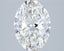 2.71ct Oval Lab Grown Diamond (Colour G, Clarity VVS2, IGI Certified)