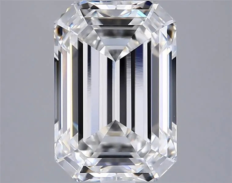 2.76ct Emerald Lab Grown Diamond (Colour F, Clarity VVS1, IGI Certified)