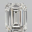 2.76ct Emerald Lab Grown Diamond (Colour H, Clarity VVS2, IGI Certified)