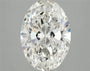 2.76ct Oval Lab Grown Diamond (Colour F, Clarity VVS2, IGI Certified)