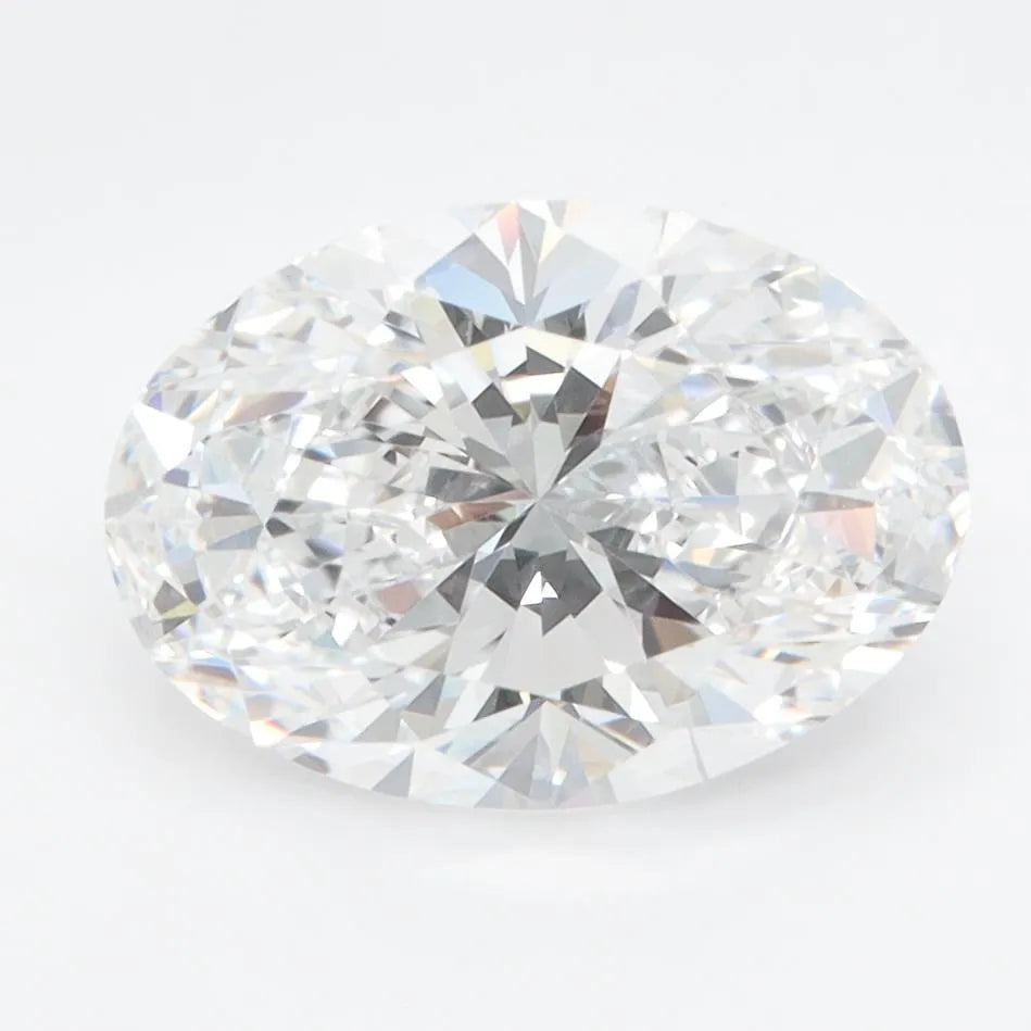 2.77ct Oval Lab Grown Diamond (Colour D, Clarity IF, IGI Certified)