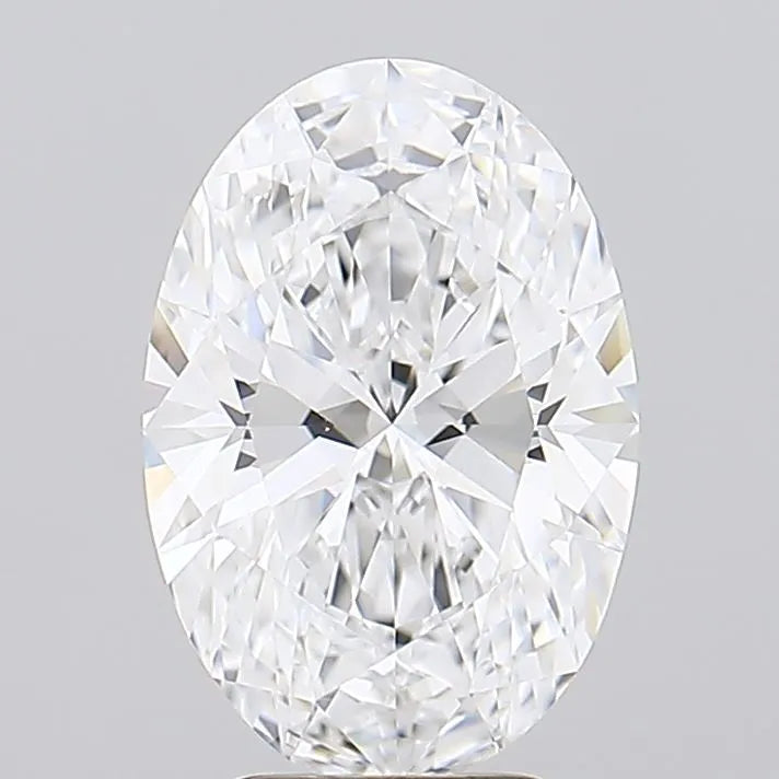 2.78ct Oval Lab Grown Diamond (Colour D, Clarity VVS1, IGI Certified)
