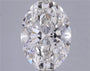 2.78ct Oval Lab Grown Diamond (Colour G, Clarity VVS2, IGI Certified)