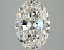 2.81ct Oval Lab Grown Diamond (Colour G, Clarity VVS2, IGI Certified)