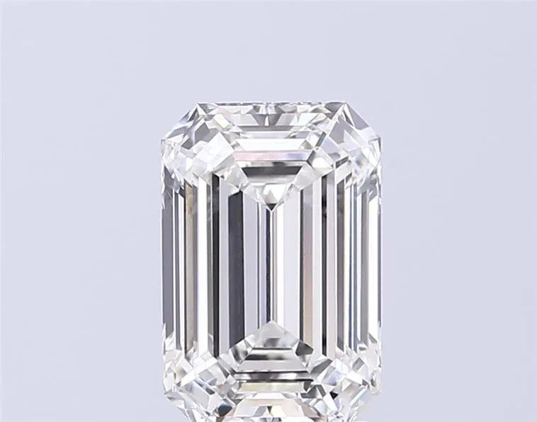 2.82ct Emerald Lab Grown Diamond (Colour G, Clarity VVS2, IGI Certified)