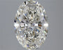 2.86ct Oval Lab Grown Diamond (Colour H, Clarity VVS2, IGI Certified)
