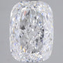 2.87ct Cushion modified Lab Grown Diamond (Colour D, Clarity VVS2, IGI Certified)