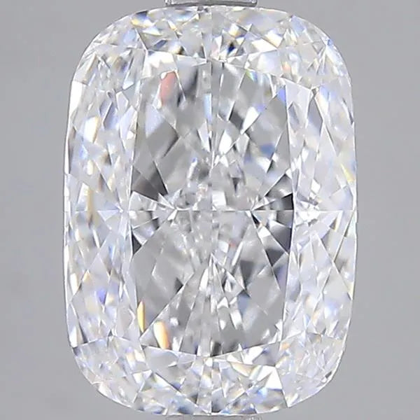 2.87ct Cushion modified Lab Grown Diamond (Colour D, Clarity VVS2, IGI Certified)