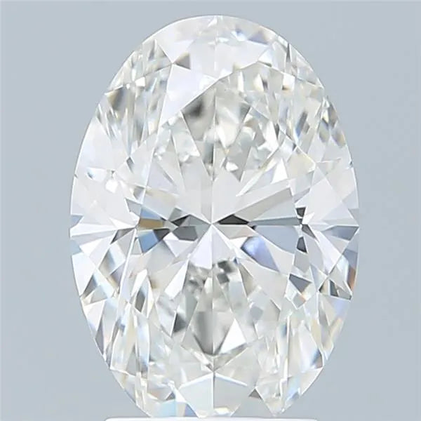 2.88ct Oval Lab Grown Diamond (Colour F, Clarity VVS2, IGI Certified)