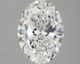 2.89ct Oval Lab Grown Diamond (Colour E, Clarity VS2, IGI Certified)