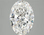 2.90ct Oval Lab Grown Diamond (Colour E, Clarity VS2, IGI Certified)