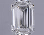 2.91ct Emerald Lab Grown Diamond (Colour H, Clarity SI1, IGI Certified)