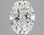 2.91ct Oval Lab Grown Diamond (Colour E, Clarity VS2, IGI Certified)