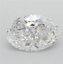 2.92ct Oval Lab Grown Diamond (Colour E, Clarity VVS2, IGI Certified)