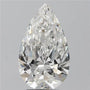2.93ct Pear Lab Grown Diamond (Colour E, Clarity VVS2, IGI Certified)
