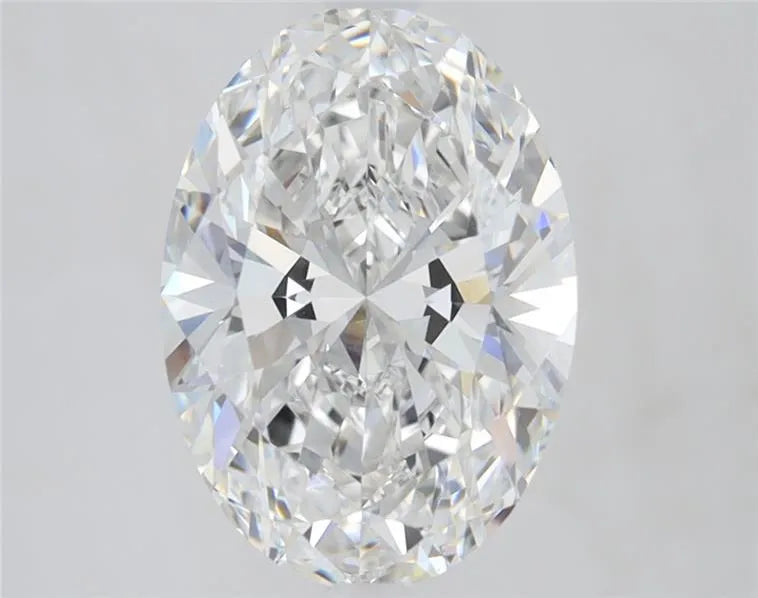 2.96ct Oval Lab Grown Diamond (Colour E, Clarity VVS2, IGI Certified)