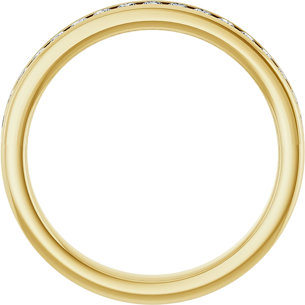 Hallie Channel Diamond Wedding Ring