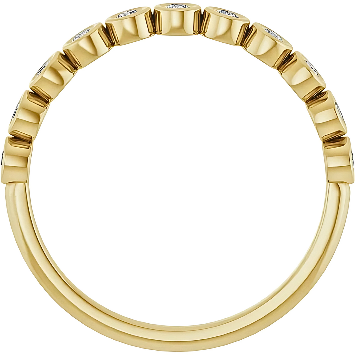 Margo Diamond Bezel Ring