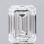 4.01ct Emerald Lab Grown Diamond (Colour E, Clarity SI1, IGI Certified)