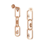 Rowe Pear and Marquise Lab Grown Diamond Link Earrings