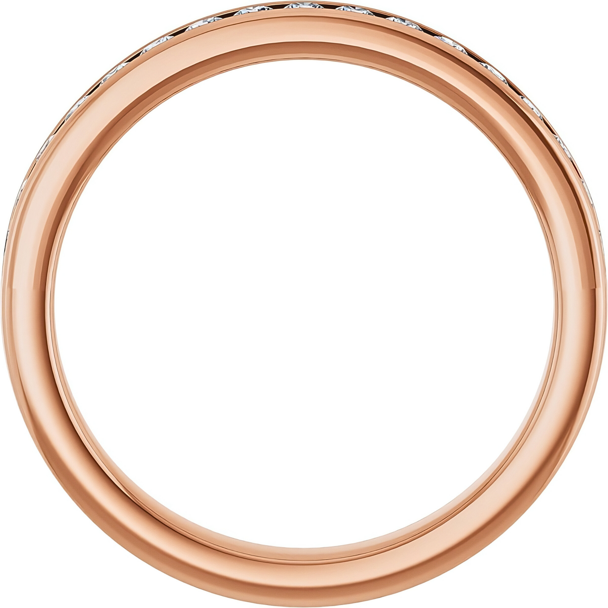 Hallie Channel Diamond Wedding Ring