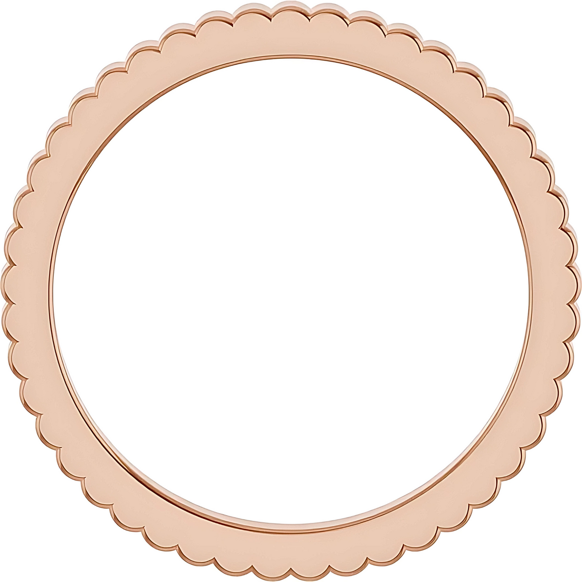Arden Fluted Stacking Ring