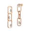 Rowe Pear and Marquise Lab Grown Diamond Link Earrings