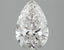2.03ct Pear Lab Grown Diamond (Colour E, Clarity VVS2, IGI Certified)