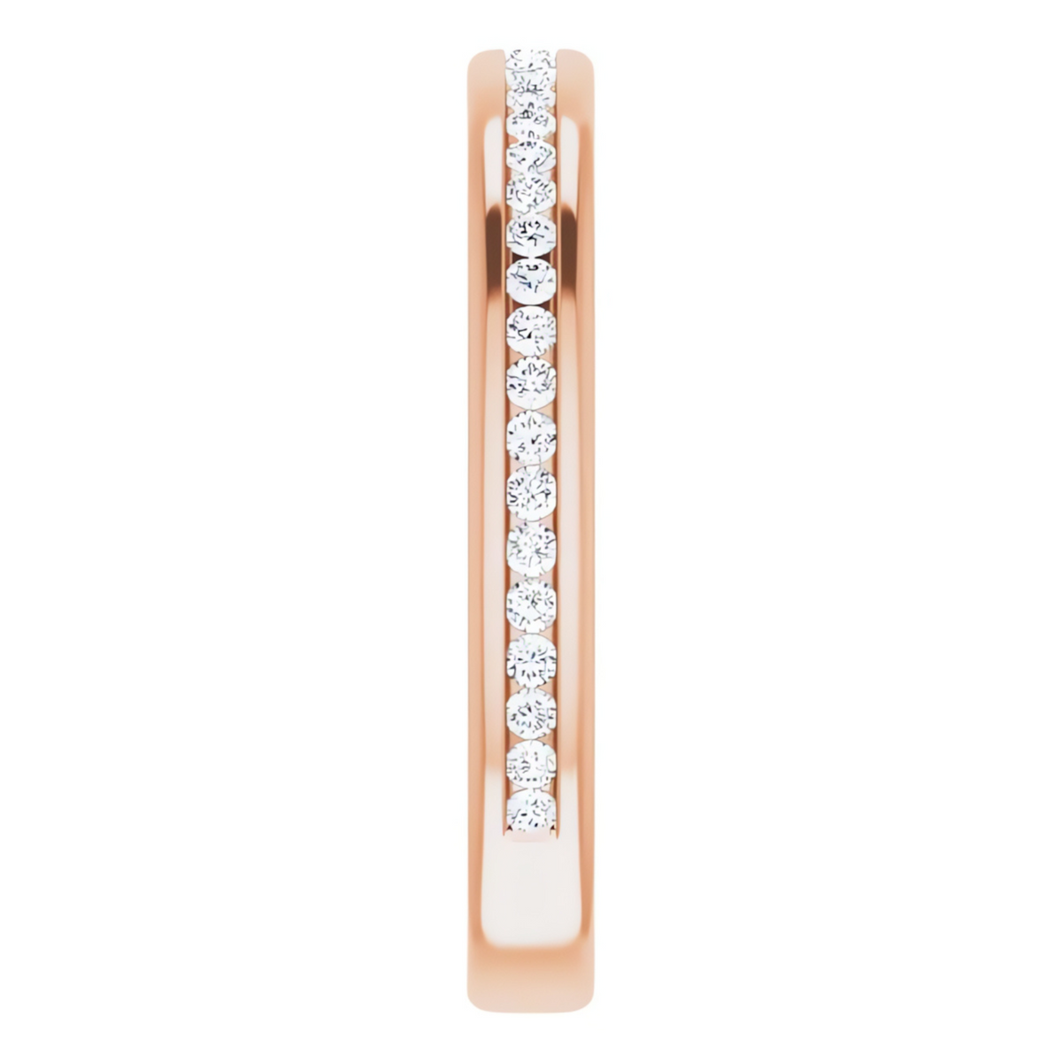 Helena Channel Diamond Wedding Ring