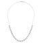 Juliette Bezel Oval Lab Grown Diamond Petal Necklace