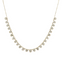 Juliette Bezel Oval Lab Grown Diamond Petal Necklace