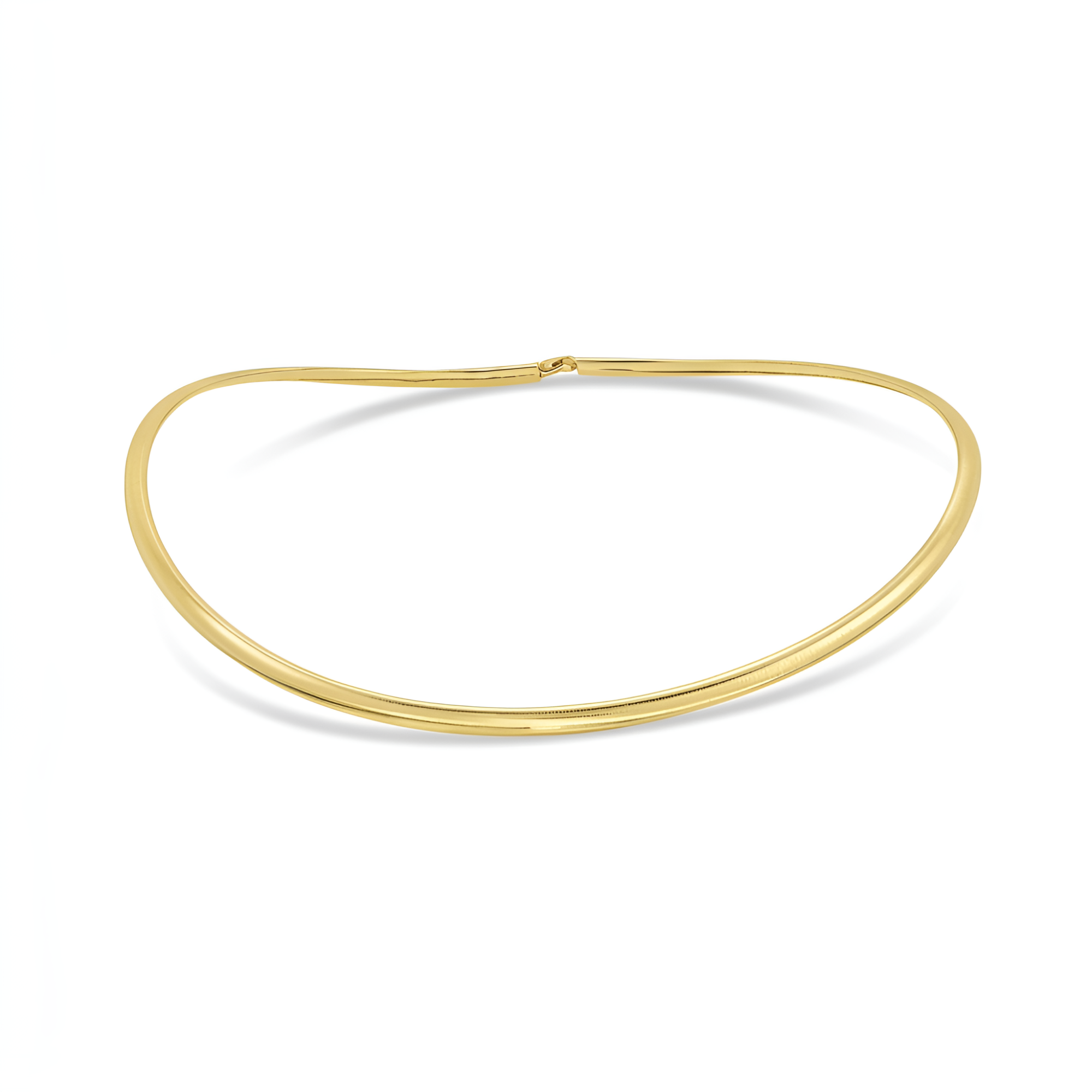 Demi High Shine Collar Necklace