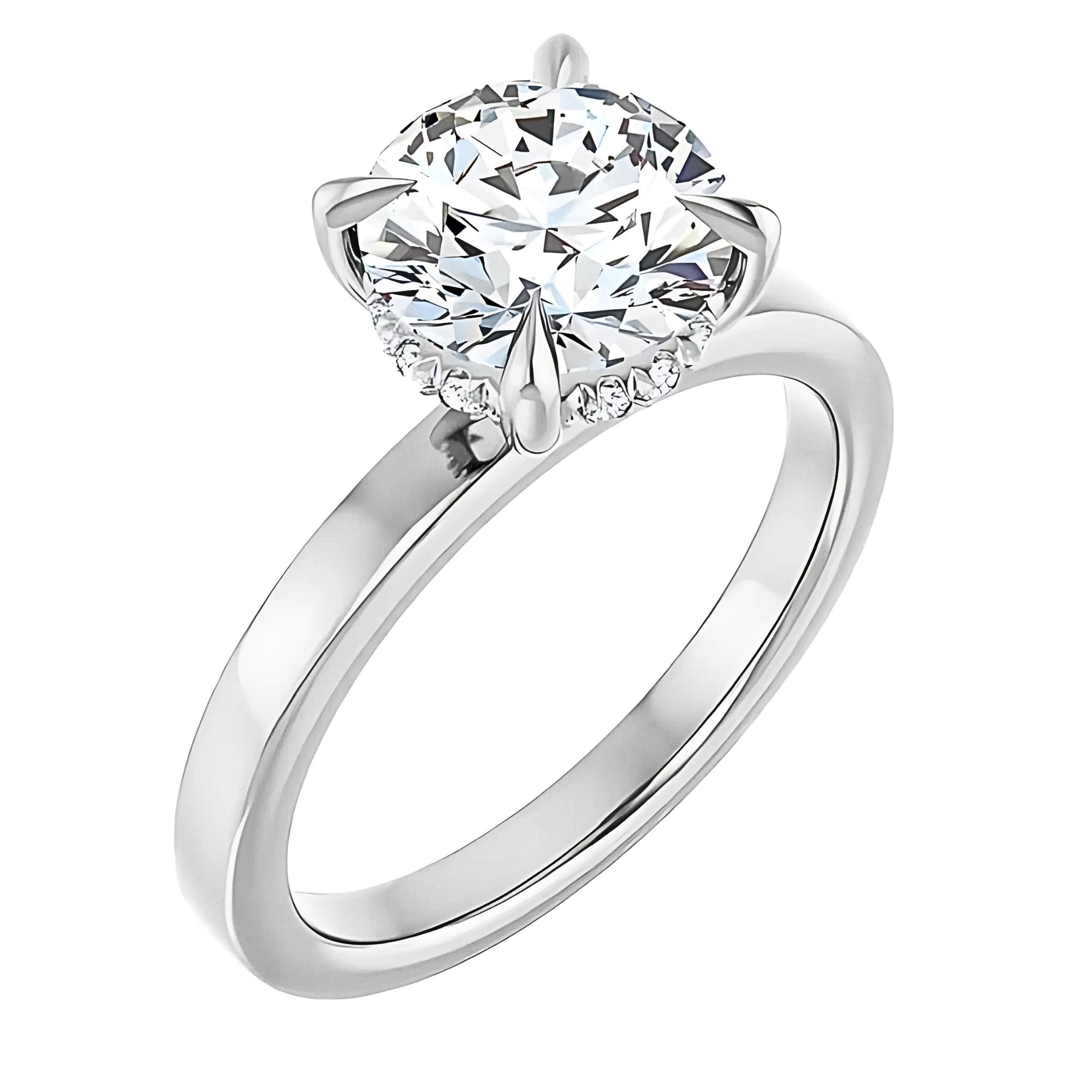Blair Hidden Halo Solitaire Setting